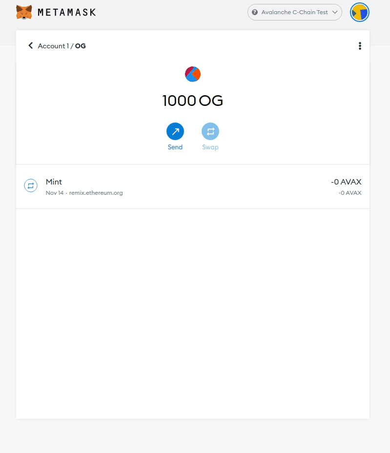 Creating your first ERC-20 token